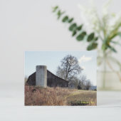 Stall und Silo - Postkarte (Stehend Vorderseite)