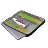 Stall und Stone Wall - Laptop-Sieb Laptopschutzhülle (Vorne Knopf)