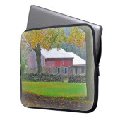 Stall und Stone Wall - Laptop-Sieb Laptopschutzhülle (Vorderseite Links)