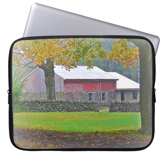 Stall und Stone Wall - Laptop-Sieb Laptopschutzhülle (Vorderseite)