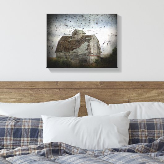 Stall und Vögel Leinwanddruck (Insitu (Schlafzimmer))