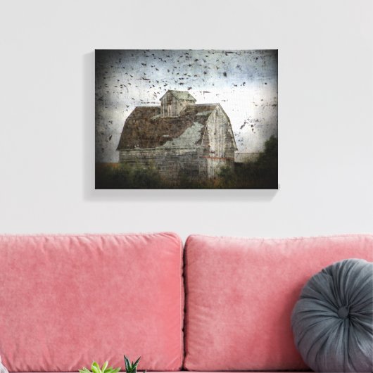 Stall und Vögel Leinwanddruck (Insitu (Wohnzimmer))