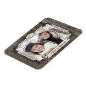 Stall Wood Custom Foto Flexi Magnet (Linke Seite)