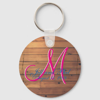 Stall Wood Rustic Wall 3d Monogram Schlüsselanhänger