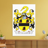 Stallard-Wappen Leinwanddruck (Insitu (Wohnzimmer))