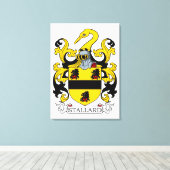 Stallard-Wappen Leinwanddruck (Insitu (Holzboden))