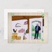 Stallbild Postkarte (Vorne/Hinten)