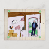 Stallbild Postkarte (Vorderseite)