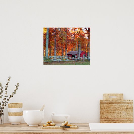 Stalldruck Poster (Küche)