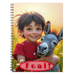 Stallgefährten Fohlen Notizbuch Notizblock