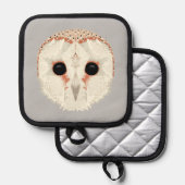 Stallhalter Topflappen (Vorderseite/Rückseite)