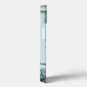 Stallholz Aqua-Seesterne-Muscheln Case-Mate iPhone Hülle (Rückseite / Rechts)