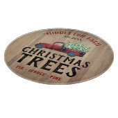 Stallholz - Weihnachtsbaumen Schneidebrett (Ecke)