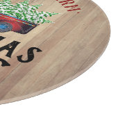 Stallholz - Weihnachtsbaumen Schneidebrett (Ecke)