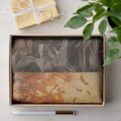 Stallhuhn auf Pumpkin Herbstdekoupage Seidenpapier (Geschenk)