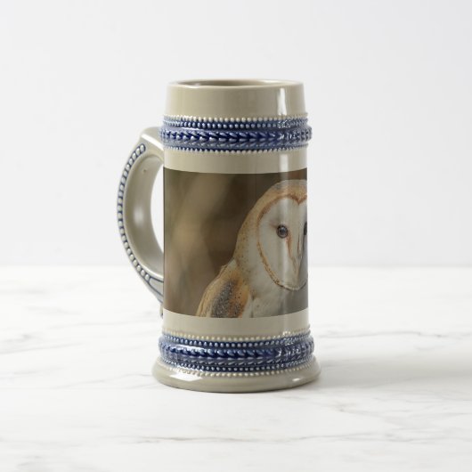 Stallhuhn Bierglas (Vorderseite Links)
