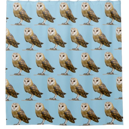 Stallhuhn Duschvorhang (Vorderseite)