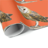 Stallhuhn Geschenkpapier (Rolleneckpunkt)