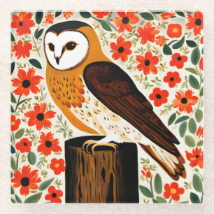 Stallhuhn Glasuntersetzer