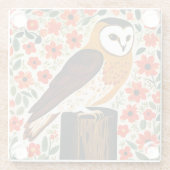 Stallhuhn Glasuntersetzer (Rückseite)