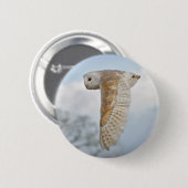 Stallhuhn im Abzeichen Button (Vorne & Hinten)