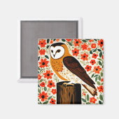 Stallhuhn Magnet (Vorderseite/Rückseite)