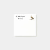 Stallhuhn Post-it Klebezettel (Vorderseite)