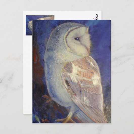 Stallhuhn Postkarte (Vorne/Hinten)