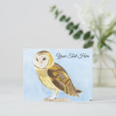 Stallhuhn Postkarte (Stehend Vorderseite)