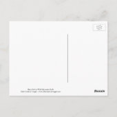 Stallhuhn Postkarte (Rückseite)