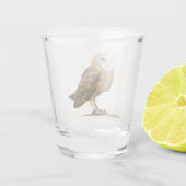 Stallhuhn Schnapsglas (Rückseite)