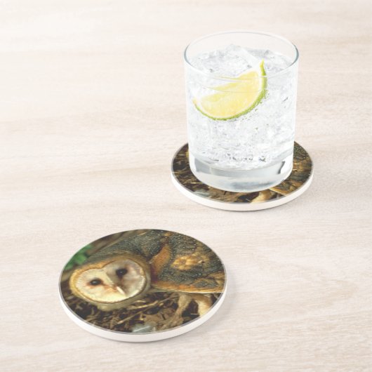 Stallhuhn Untersetzer (Seite)