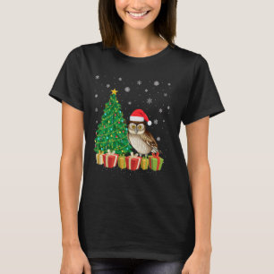 Stallhuhn Weihnachtsbaum Lighting Weihnachtsmannmü T-Shirt