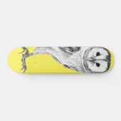 Stallhuhn - Zeichnend in schwarzem Pen-Skateboard Skateboard (Horizontal)