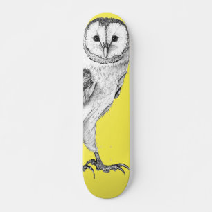 Stallhuhn - Zeichnend in schwarzem Pen-Skateboard Skateboard