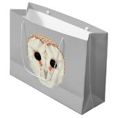 Stallhühner Große Geschenktasche Geschenktüte (Vorderseite Schrägansicht)