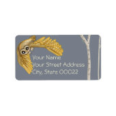 Stallhühner in Flight Adressaufkleber (Vorne)