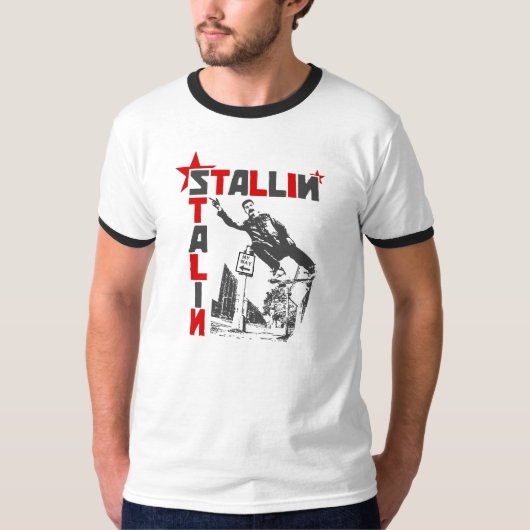 Stallin Stalin Retro T-Shirt (Vorderseite)