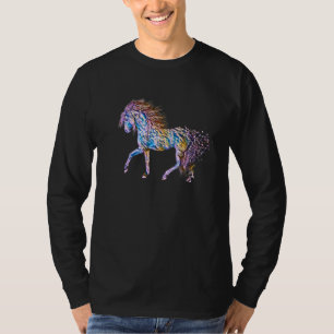 Stallion Horse Motif Elegantes Ambiente T-Shirt