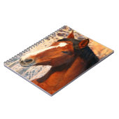 Stallion Horse Notizblock (Linke Seite)