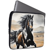 Stallion in Full Stride Laptopschutzhülle (Vorne Rechts)