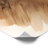 Stallion in Full Stride Poster (Ecke)