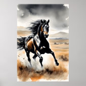 Stallion in Full Stride Poster (Vorne)
