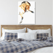 Stallion Leinwanddruck (Insitu (Schlafzimmer))