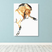 Stallion Leinwanddruck (Insitu (Holzboden))