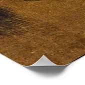 Stallion mit Erdung Poster (Ecke)