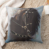 Stallion Portrait - Kissen (Decke)