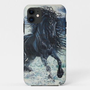 Stallion Schwarzes "des friesischen Sturms", Case-Mate iPhone Hülle