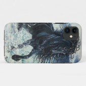 Stallion Schwarzes "des friesischen Sturms", Case-Mate iPhone Hülle (Rückseite (Horizontal))