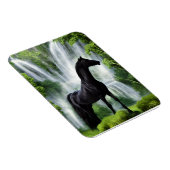 Stallion und Wasserfälle Magnet (Rechte Seite)
